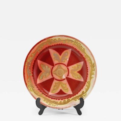  W H Grindley Co Arts Crafts Decorative Lustre Plate Possibly by W H Grindley