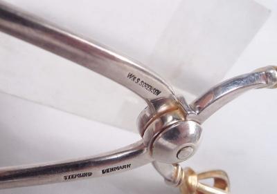  W S Sorensen W S Sorensen Golden Crown Demitasse Spoons Sugar Nips