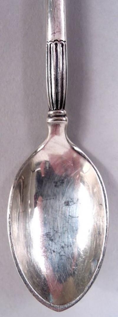  W S Sorensen W S Sorensen Golden Crown Demitasse Spoons Sugar Nips
