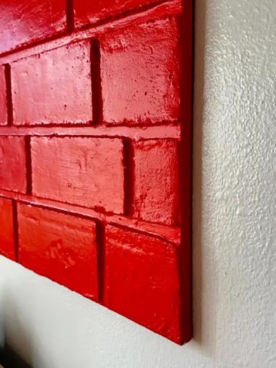  WALL Abstract Sculpture Painting by Maria Savino