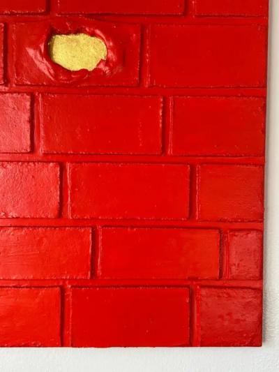  WALL Abstract Sculpture Painting by Maria Savino