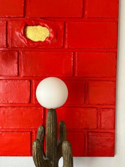  WALL Abstract Sculpture Painting by Maria Savino