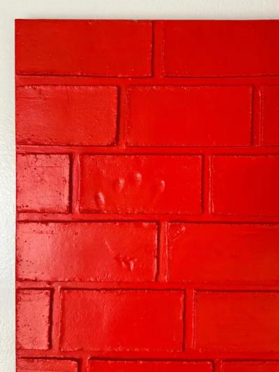  WALL Abstract Sculpture Painting by Maria Savino