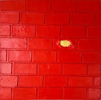  WALL Abstract Sculpture Painting by Maria Savino