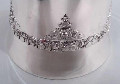  WALLACE Set of 6 Wallace Normandie Sterling Silver Goblets