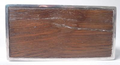  WH Manton English Modern Sterling Silver Box 1938