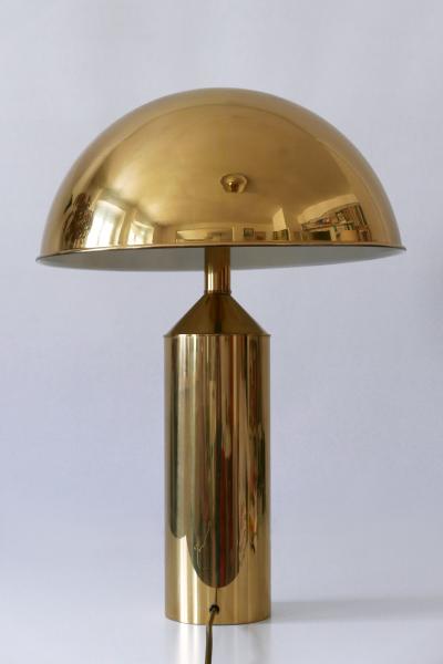 WKR Leuchten Extremely Rare Large Mid Century Modern Brass Table Lamp by WKR Leuchten 1960s