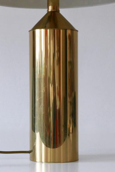  WKR Leuchten Extremely Rare Large Mid Century Modern Brass Table Lamp by WKR Leuchten 1960s