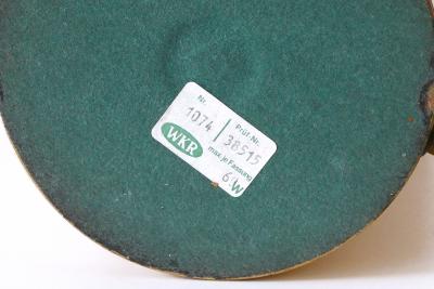  WKR Leuchten Extremely Rare Large Mid Century Modern Brass Table Lamp by WKR Leuchten 1960s