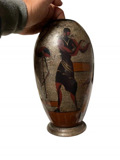 WMF Ikora 1930s Art D co m tal vase by WMF
