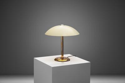 WMF Ikora Chromed Metal Art Deco Table Lamp for WMF Ikora Germany 1930s