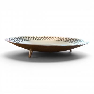  WMF Ikora WMF Ikora Sculptural Bauhaus Bowl Silver Plated by Paul Haustein 1920