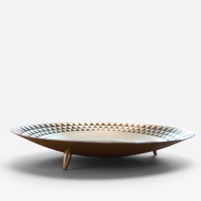  WMF Ikora WMF Ikora Sculptural Bauhaus Bowl Silver Plated by Paul Haustein 1920