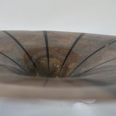 WMF Ikora WMF Ikora sculptural Bauhaus bowl silver plated brass by Paul Haustein 1920