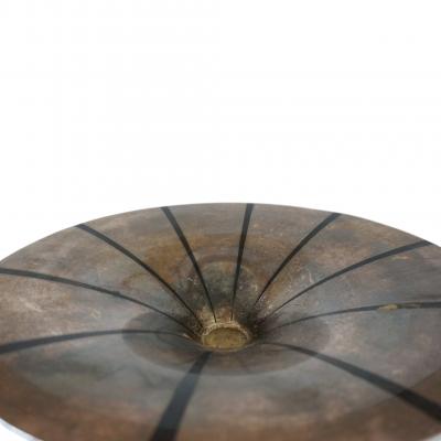  WMF Ikora WMF Ikora sculptural Bauhaus bowl silver plated brass by Paul Haustein 1920