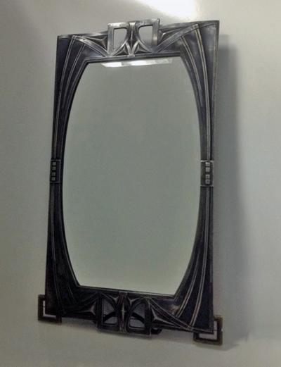  WMF Rare Design WMF Jugendstil Mirror c 1905