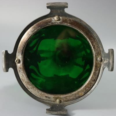  WMF W rttembergische Metallwarenfabrik W M F Art Nouveau WMF Claret Jug with Green Glass Liner