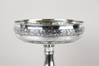 WMF W rttembergische Metallwarenfabrik W M F Silvered Art Nouveau Centerpiece Bowl With WMF Tray Austria ca 1915