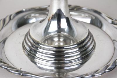 WMF W rttembergische Metallwarenfabrik W M F Silvered Art Nouveau Centerpiece Bowl With WMF Tray Austria ca 1915