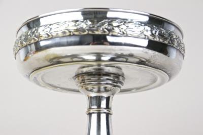 WMF W rttembergische Metallwarenfabrik W M F Silvered Art Nouveau Centerpiece Bowl With WMF Tray Austria ca 1915