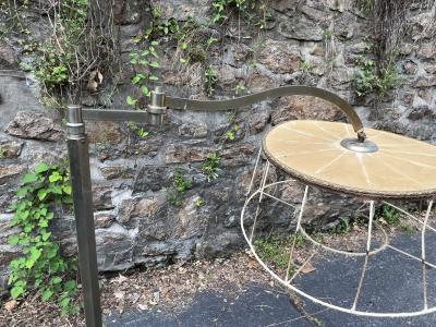 WMF W rttembergische Metallwarenfabrik W M F TELESCOPING AND EXTENDING ARM ART DECO GERMAN FLOOR LAMP