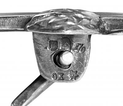  WMF W rttembergische Metallwarenfabrik W M F WMF Art Nouveau Jugendstil Photograph Frame Germany C 1900