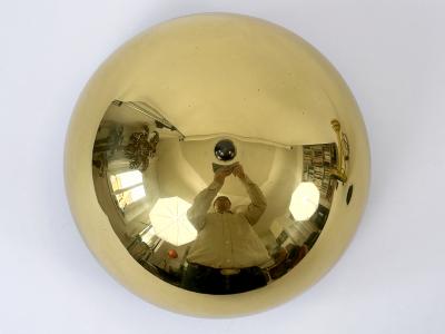  WSB Elegant Mid Century Modern Brass Table Lamp by WSB Germany 1970s