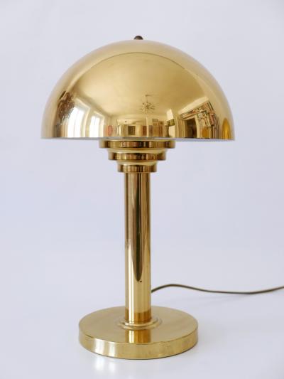  WSB Elegant Mid Century Modern Brass Table Lamps by WSB Germany 1970s