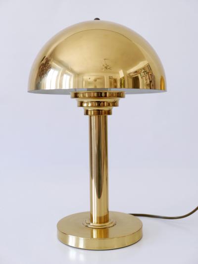  WSB Elegant Mid Century Modern Brass Table Lamps by WSB Germany 1970s