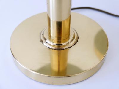  WSB Elegant Mid Century Modern Brass Table Lamps by WSB Germany 1970s