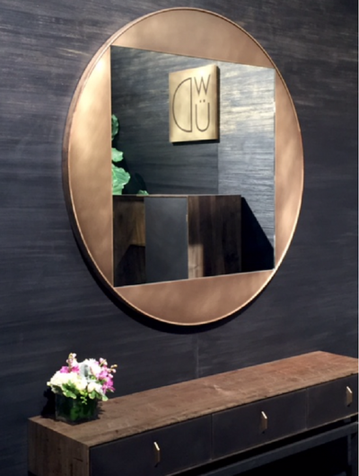  WUD Round Gotham Mirror by Wud