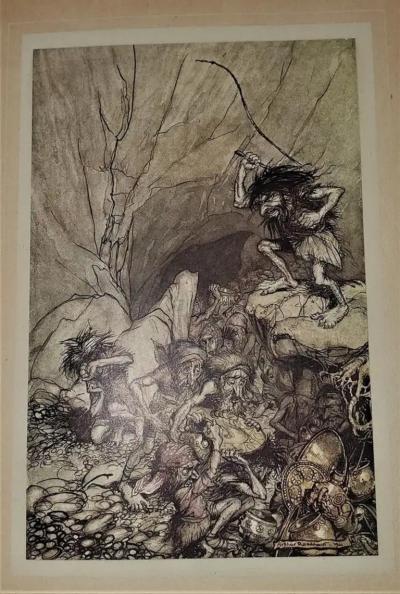 Wagner The Rhinegold and The Valkyrie Illustrated by A Rackham First Edition