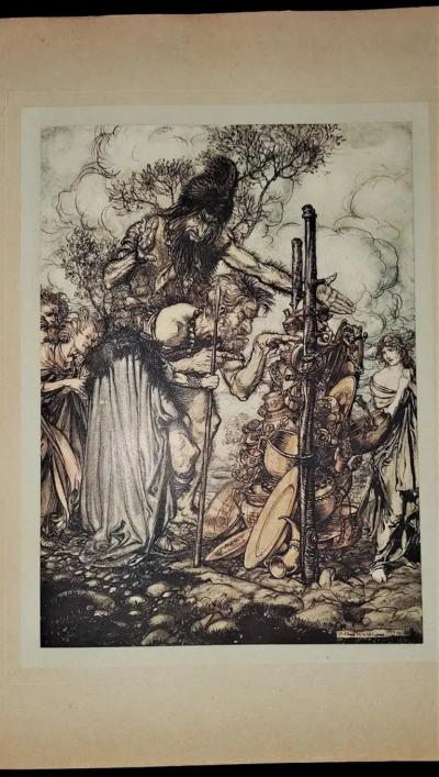 Wagner The Rhinegold and The Valkyrie Illustrated by A Rackham First Edition