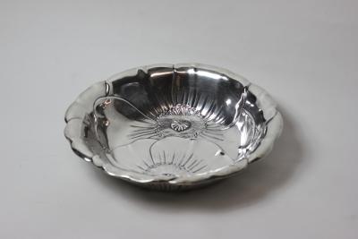  Wallace Silversmiths Inc Antique Large Sterling Art Nouveau Bowl by Wallace Silversmiths 1930s