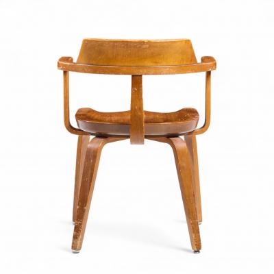  Walter Gropius Ben Thompson Walter Gropius W199 Bauhaus for Thonet Mid Century Bentwood Chairs Set of 6