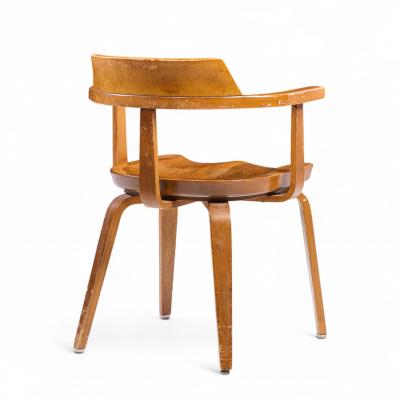  Walter Gropius Ben Thompson Walter Gropius W199 Bauhaus for Thonet Mid Century Bentwood Chairs Set of 6