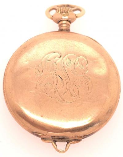  Waltham Watch Co American Watch Co American Watch Co Yellow Gold Waltham Pocket Watch