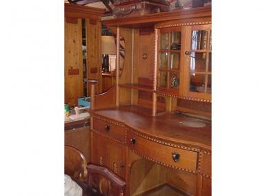  Waring Gillow Waring Gillows Style of M H Baillie Scott Arts Crafts Oak Inlaid Sideboard