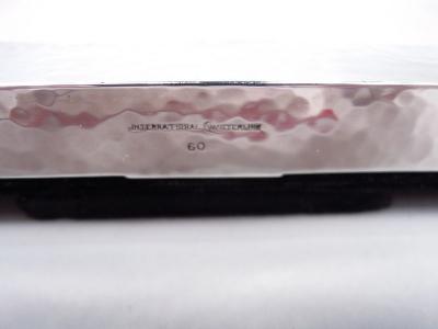  Watrous Mfg Co American Arts Crafts Hand Hammered Sterling Silver Picture Frame