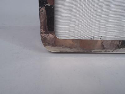  Watrous Mfg Co American Arts Crafts Hand Hammered Sterling Silver Picture Frame