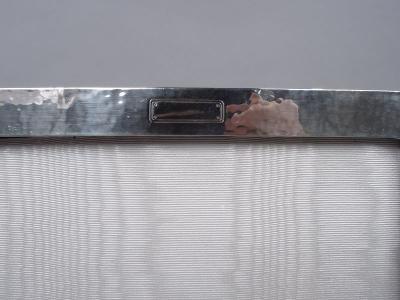 Watrous Mfg Co American Arts Crafts Hand Hammered Sterling Silver Picture Frame