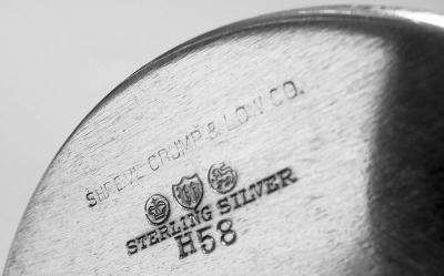  Watson Company Set of 8 Watson American Modern Sterling Silver Highballs