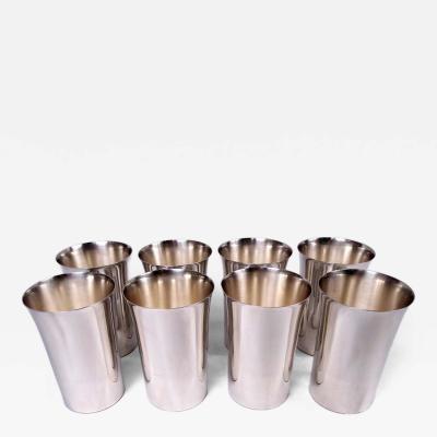  Watson Company Set of 8 Watson American Modern Sterling Silver Highballs