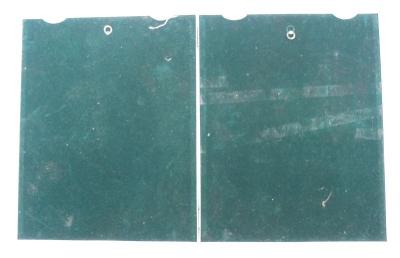  Web Silver Co American Modern Sterling Silver Double Diptych Picture Frame