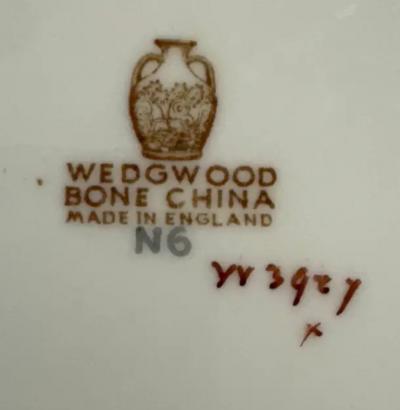  Wedgewood Wedgewood 6 piece Dinner Service for 12 Wedgewood Josephine Yellow Bone China