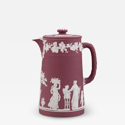  Wedgwood Wedgwood Crimson Jasperware Pitcher