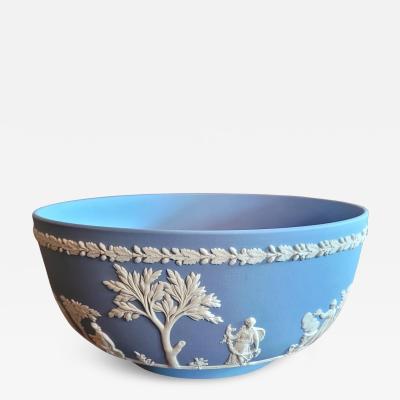  Wedgwood Wedgwood Jasperware Pale Blue Centerpiece