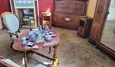  Wedgwood Wedgwood Jasperware Pale Blue Small Circular Lidded Vanity Box