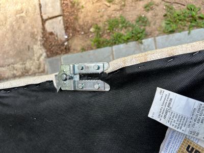  Weiman Fantastic Curved 3pc Weiman Modernist Cloud Form Sectional Sofa Mid Century