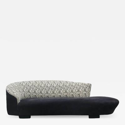  Weiman Mid Century Modern Curved Serpentine Cloud Sofa by Weiman